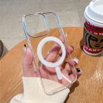 Anti Yellow Transparent Magsafe (IC) Case For iPhones